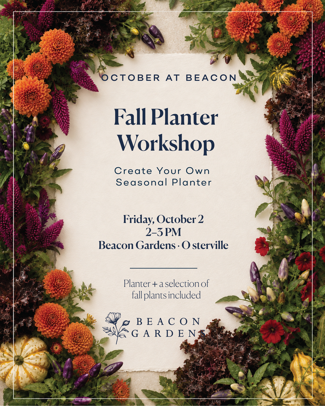 Fall Planter Workshop